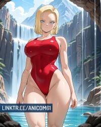 android 18 from crunchyroll by android18dx