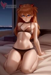 1girls 2d ai_generated areolae ass asuka_langley_sohryu back bare_shoulders beach big_ass blue_eyes day erophoenix female female_focus full_body long_hair looking_at_viewer naked neon_genesis_evangelion nipples nude ocean orange_hair outdoors pale_skin pale_skinned_female patreon_username sky small_breasts solo thick thick_thighs uncensored