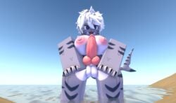 anthro breasts furry futanari intersex ravenuwu roblox self_upload shark tiger_shark