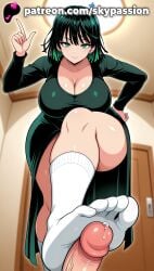 1boy 1girls 2025 ai_assisted ai_generated anime artist_name big_breasts big_breasts big_breasts big_chest big_penis black_hair blurry blurry_background breast breasts breasts breasts bust busty chest cleavage clothed_female cock cum dick dress feet feet_fetish female_focus femdom foot_fetish foot_focus foot_play footjob fubuki_(one-punch_man) green_dress green_eyes green_hair hand_on_hip heart hi_res high_quality high_resolution highres large_breasts long_sleeves one-punch_man patreon patreon_username penis pov short_hair siblings skypassion smile solo_focus stable_diffusion straight thighs toejob uncensored watermark