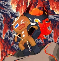 3d balls capsaicin_cookie cookie_run cookie_run_kingdom cum cum_in_ass cum_inside cumshot ejaculation from_behind gay gay_sex gingerbrave grin lava looking_at_partner male nude one_eye_closed size_difference soff_doll standing standing_sex sweating tagme testicles zxxxarts