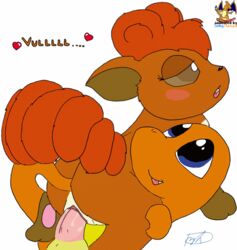 . animated charmander feral fur furry_tail multiple_tails nintendo pokemon pokemon_(species) pokemon_rgby psyredtails straight_hair surfing_charizard tail vulpix