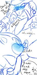 ball_gag blush bound chest_tuft closed_eyes domination fellatio forced fur gag grab hedgehog licking male male_only multiple_males oral oral_sex penis precum redfirestar sega sex silver_the_hedgehog sonic_(series) sonic_the_hedgehog tongue tongue_out tuft unhappy yaoi