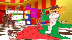 caine (the amazing digital circus) from glitch productions by hard