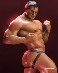 clark kent from dc by marukukokuo