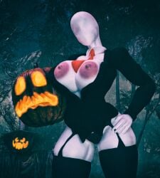 slenderman from creepypasta by psycho-john