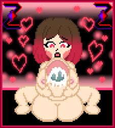 1futa 1girls alisha_ahsila balls balls_growth big_balls big_breasts big_penis blush breasts brown_hair cum cum_in_penis cumming cumming_in_penis docking futanari heart holding_penis insertion inside_penis large_balls nipples pink_eyes pink_hair pixel_art red_eyes red_hair robotic_genitalia robotic_penis self_upload sitting_down urethra urethral urethral_insertion urethral_penetration z!betty zixy