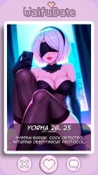 yorha 2b from nier: automata by ultimate waifu project