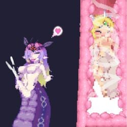 milia from echidna wars dx by artist request