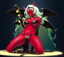 scanty daemon from panty & stocking with garterbelt by finalcake