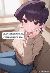 komi shuuko from komi-san wa komyushou desu by sseynet