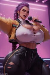 rumi (kpop demon hunters) from kpop demon hunters by sulliedai
