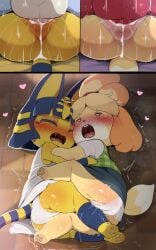 ankha from animal crossing by dagasi