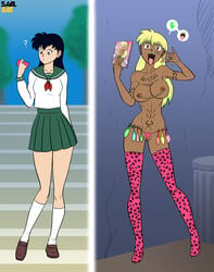 kagome higurashi from hentai foundry by savalkas