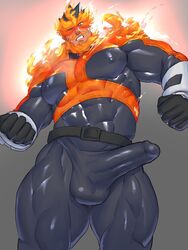 endeavor (my hero academia) from my hero academia by kuromine hiraya