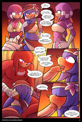 knuckles (boom) from sega by marik azemus34