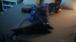 widowmaker from overwatch by vgerotica