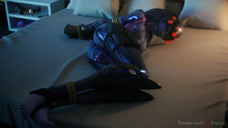 widowmaker from overwatch by vgerotica