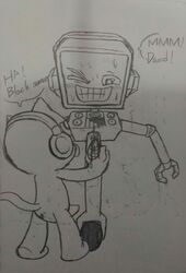 fandroid male_only monstercat robot screen_face tagme