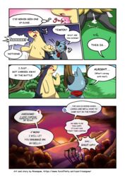 ambiguous_gender blush braixen comic cum dewott english_text furaffinity_username furry male_focus nintendo pokemon pokemon_(species) pokemon_bw pokemon_gsc pussy risenpaw sunset text typhlosion url video_games watermark