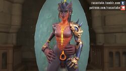 1girls 3d alternate_costume animated blender breasts creampie cum cum_in_pussy cum_in_uterus cum_inside cumshot dragon_symmetra longer_than_30_seconds oppai overwatch portal portal_(object) raxastake sound symmetra vaginal_penetration video x-ray