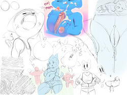 4:3 anthro ass blue_fur breasts cartoon_network clothed clothing cum disembodied_penis duo erection feline female fur group gumball_watterson humanoid_penis incest male mammal mature_female mixed_media mother mother_and_son multiple_images musikalgenius nicole_watterson nude paizuri panties parent pencil_(artwork) penis sex sketch sketch_page skirt solo son straight the_amazing_world_of_gumball topless traditional_media_(artwork) uncut underwear