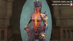 3d alternate_costume animated blender breasts creampie cum cum_in_pussy cum_inside cumshot dragon_symmetra longer_than_30_seconds oppai overwatch portal raxastake sound symmetra vaginal_penetration video x-ray