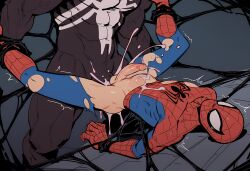 2boys age_difference ai_generated alien anal anal_sex armpits ass ass_grab back back_muscles balls bara big_ass big_balls big_dom_small_sub big_muscles big_pecs big_penis carrying carrying_partner covering_mouth cum cum_in_ass cum_inside cum_on_ass cum_on_body cum_on_penis cum_while_penetrated cumshot daddy ddkk dilf dominant dominant_humanoid dominant_male duo ejaculation erect_nipples erection gay hair huge_balls huge_cock huge_muscles huge_pecs human human_on_alien human_on_humanoid humanoid humanoid_dominating_human humanoid_penetrating humanoid_penetrating_human humansub hunk inflation interspecies larger_humanoid larger_male licking licking_penis long_penis long_tongue male male/male male_focus male_only male_penetrated male_penetrating male_penetrating_male marvel marvel_comics marvel_rivals monster monstrous_humanoid muscles muscular muscular_human muscular_humanoid muscular_male navel nipples nude older_dom_younger_sub older_humanoid older_male older_male_and_younger_male older_on_younger older_penetrating_younger orgasm pecs penetration penis penis_in_ass peter_parker romantic romantic_couple sex simultaneous_orgasms size_difference smaller_human smaller_male smaller_penetrated spider-man spider-man_(series) stand_and_carry_position standing standing_sex stomach_bulge submissive submissive_human submissive_male sweat symbiote venom_(marvel) worship yaoi younger_human younger_male younger_penetrated
