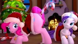 1_horn 2girls 3d 3d_animation anal anal_grip anal_insertion anal_masturbation anal_object_insertion anal_tugging animal_genitalia animal_pussy animated anus ass ass_up blue_eyes butt candy_cane candy_cane_in_ass candy_cane_insertion christmas christmas_hat christmas_tree clitoral_winking clitoris clothed clothed_masturbation clothing cutie_mark duo earth_pony equid equine equine_genitalia equine_pussy female female_masturbation feral fire fireplace friendship_is_magic furry furry_female furry_only genitals godoffury hair hasbro hat headwear holidays horn indoors insertion long_hair long_tail looking_at_viewer mammal mare masturbation multiple_girls my_little_pony my_little_pony_friendship_is_magic mythological_creature mythological_equine mythology no_sound object_insertion pink_body pink_fur pink_hair pink_skin pink_tail pinkie_pie pinkie_pie_(mlp) ponut pony puffy_anus purple_fur purple_hair purple_tail rarity rarity_(mlp) santa_costume santa_hat short_playtime side_view smile smiling_at_viewer tagme tail teeth tree unicorn video webm white_body white_skin window