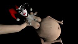 1girls 3d artist_request batman:_arkham_knight batman_(series) belly big_belly completely_naked completely_nude dc dc_comics female female_only female_pred harley_quinn harley_quinn_(arkham) harley_quinn_(arkham_knight) harley_quinn_(classic) nude nude_female solo vore