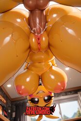 toy chica (fnaf) from five nights at freddy's by devilaiworks