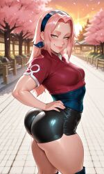 sakura haruno from naruto by vendetta ai