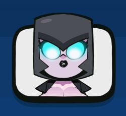 1girls 2d animated animation big black breasts busty clash_(series) clash_royale cleavage emote emote_(clash_royale) female female_focus female_only goth inconvenient_boobs inconvenient_breasts lipstick night_witch_(clash_royale) nipples_out sólo short shorter_than_10_seconds solo_female solo_focus sqwunx_(artist) struggling_to_fit supercell sweat sweatdrop that_one_night_witch_emote wardrobe_malfunction witch zipper zipper_malfunction