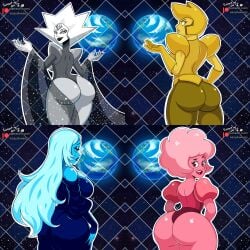blue diamond (steven universe) from cartoon network by easyskweezy