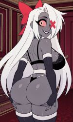 vaggi (hazbin hotel) from hazbin hotel by honeybunn14
