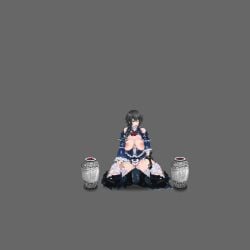 animated aradia_(night_of_revenge) boobs brain_fuck night_of_revenge nude tentacle