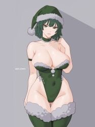 fubuki (one-punch man) from christmas by melowh