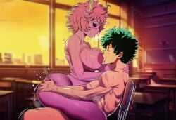 ashido mina from boku no hero academia by noberu
