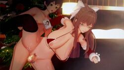 1boy1girl animated big_breasts big_penis christmas christmas_clothing christmas_outfit christmas_tree cum_in_pussy cum_inside cumflation doki_doki_literature_club female_penetrated hikar61 inflated_belly inflation koikatsu legs_apart light-skinned_female male/female monika_(doki_doki_literature_club) partially_clothed penis penis_in_pussy pleasure_face pussy sex short_video shorter_than_30_seconds stockings straight tagme vaginal_penetration vaginal_sex video
