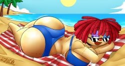 ragatha (beach outfit) from glitch productions by zaicomaster14