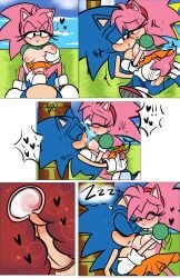 amy rose from classic sonic (universe) by demichan