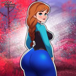 anna (frozen) from disney by easyskweezy