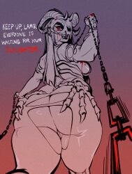 1girls ass ass_bigger_than_head big_ass blood_splatter blood_stain breasts breasts_out bubble_ass bubble_butt chains dominant_female dommy_mommy fat_ass female female_only femdom glacierclear huge_ass huge_butt huge_thighs imminent_death leash leash_and_collar leash_pull leashed_pov massive_ass massive_thighs oc pov presenting presenting_ass presenting_butt presenting_hindquarters presenting_pussy sideboob submissive submissive_pov thick_ass thick_legs thick_thighs thunder_thighs thunderthighs tits_out wide_hips wide_thighs
