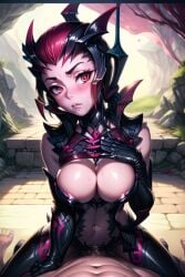 ai_generated big_breasts elise_kythera_zaavan league_of_legends penis