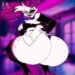 1boy 1femboy 1male angel_dust_(hazbin_hotel) ass ass_focus big_ass big_ass_(male) bottom_heavy_femboy bubble_ass bubble_butt clothing dumptruck_ass elbow_gloves enormous_ass femboy gay gloves hazbin_hotel huge_ass huge_thighs huhu789 hyper_ass idk_what_to_tag_it large_ass male massive_ass massive_thighs plump plump_ass plump_thighs skimpy tagme thicc_thighs thick thick_thighs thighhighs wide_ass wide_hips wide_thighs