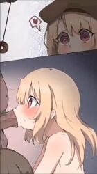 1boy 1girls animated audible_ejaculation audio big_penis blonde_hair blowjob cum_in_mouth cum_inside eyes_rolling_back fate/grand_order fate/kaleid_liner_prisma_illya fate_(series) fellatio female heart-shaped_pupils hypnosis illyasviel_von_einzbern petite shikikat shorter_than_30_seconds tagme tongue_out video