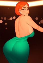 1girls ai_generated big_ass big_breasts bottom_heavy breasts bust busty chest curvaceous curvy curvy_figure digital_media_(artwork) dress family_guy female green_dress hips hourglass_figure huge_ass huge_breasts human large_ass large_breasts legs light-skinned_female light_skin lois_griffin mature mature_female sideboob skinhorse slim_waist thick thick_hips thick_legs thick_thighs thighs top_heavy voluptuous waist wide_hips