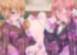 100_kanojo 2girls blonde_hair blurry female flower_in_hair forced_partners forced_tribadism forced_yuri full_version_at_paywall green_eyes green_ribbons hanazono_hakari harem inda_karane kimi_no_koto_ga_dai_dai_dai_dai_daisuki_na_100-nin_no_kanojo kishiroki light-skinned_female light_skin multiple_girls pink_goo pink_hair ribbon ribbon_in_hair scissoring sticky sticky_restraint the_100_girlfriends_who_really_really_really_really_really_love_you tribadism unblurred_version_behind_paywall yuri