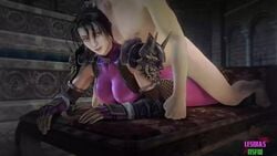 3d animated big_breasts breasts cleavage female from_behind large_breasts lesdias male no_sound sex soul_calibur source_filmmaker straight taki video