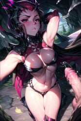 ai_generated big_breasts elise_kythera_zaavan league_of_legends penis